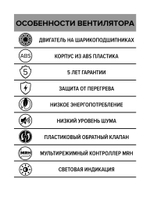 Вентилятор накладной SILENT D100 обр.клапан MRH DICITI