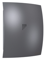 Вентилятор накладной BREEZE D125 обр.клапан темно-серый металлик DICITI