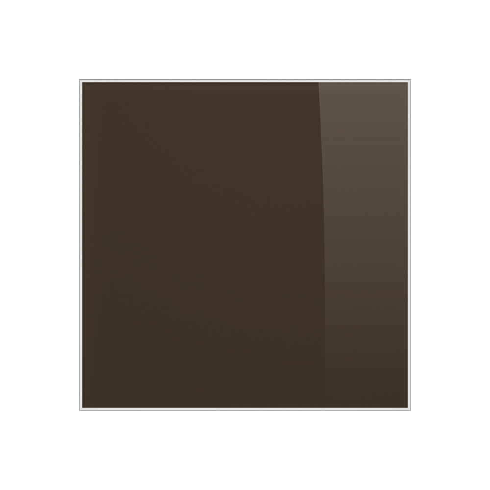 Панель AEON D100/125 179х179 стекло глянцевое Brown natural коричневое DICITI