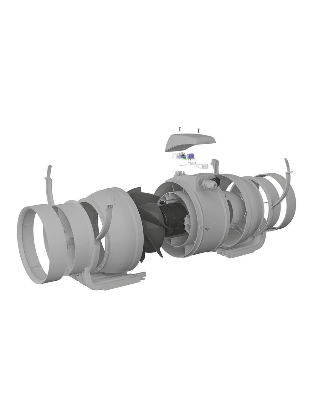 Вентилятор канальный TYPHOON D150/160 осевой 2скор. AT ERA PRO