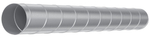 Воздуховод DG D125 L2м оцинк.сталь ERA PRO