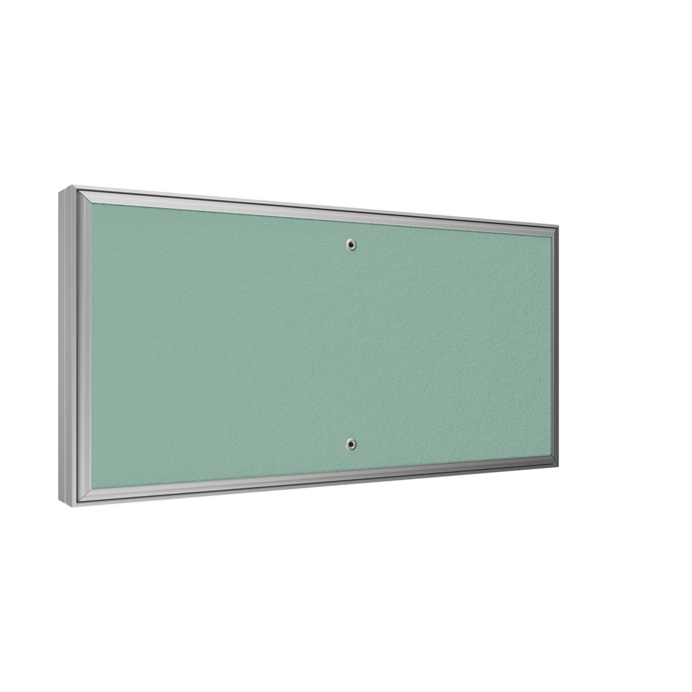 Люк ревизионный D Ceramo Base 600х300 скрыт.монтаж съемный алюминий EVECS