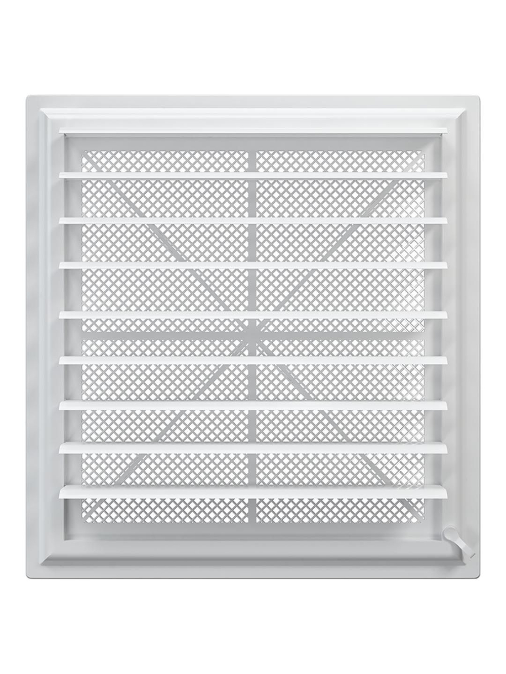 Решетка вентиляционная AIRVENT регулируемая жалюзи 452х483 пластик ERA