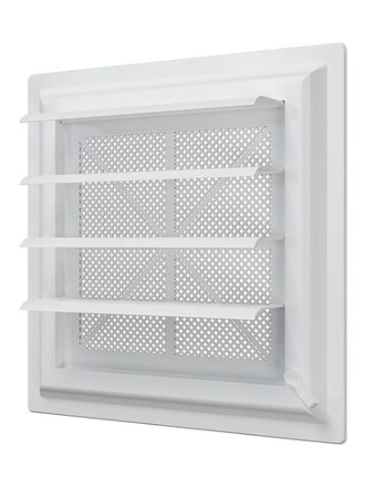 Решетка вентиляционная AIRVENT регулируемая жалюзи 281х281 пластик ERA