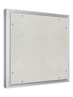 Люк ревизионный D Ceramo Optimum 400х400 скрыт.монтаж петля алюминий EVECS