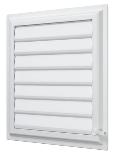 Решетка вентиляционная AIRVENT регулируемая жалюзи 349х399 пластик ERA