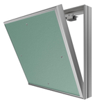 Люк ревизионный D Ceramo Base 600х600 скрыт.монтаж съемный алюминий EVECS