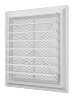 Решетка вентиляционная AIRVENT регулируемая жалюзи 402х442 пластик ERA