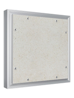 Люк ревизионный D Ceramo Optimum 300х300 скрыт.монтаж петля алюминий EVECS