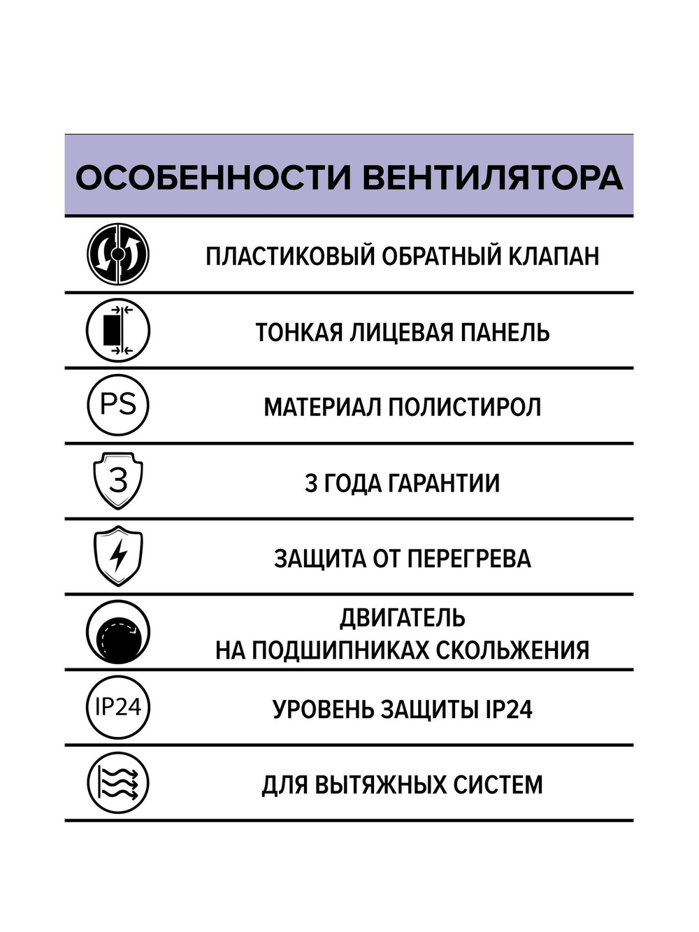 Вентилятор накладной A D125 обр.клапан AURAMAX
