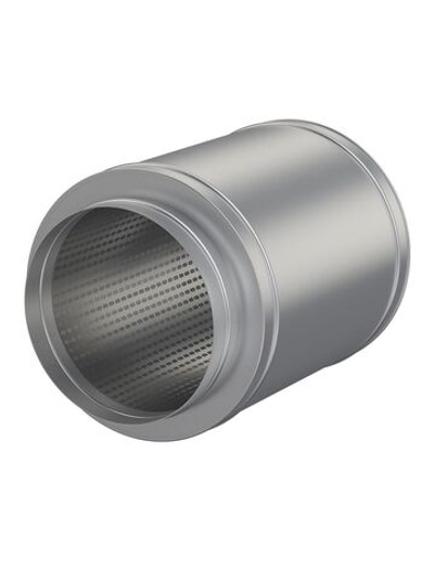 Шумоглушитель MDG D400 L0,6м оцинк.сталь ERA PRO