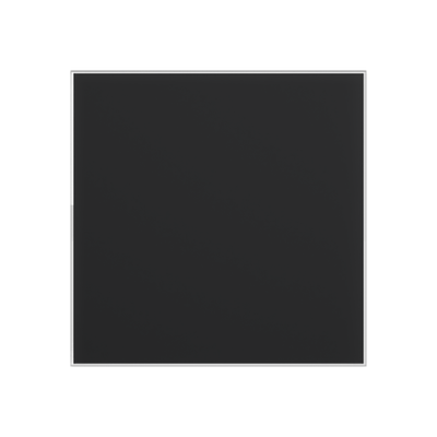 Панель AEON D100/125 179х179 стекло матовое Black classic черное DICITI