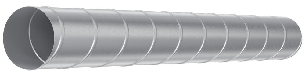 Воздуховод DG D125 L2м оцинк.сталь ERA PRO