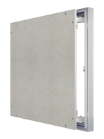 Люк ревизионный D Ceramo Optimum 600х600 скрыт.монтаж петля алюминий EVECS