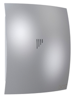 Вентилятор накладной BREEZE D125 обр.клапан серый металлик DICITI