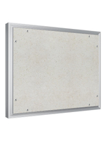 Люк ревизионный D Ceramo Optimum 500х400 скрыт.монтаж петля алюминий EVECS