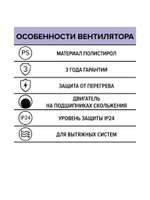 Вентилятор накладной RF D100 AURAMAX