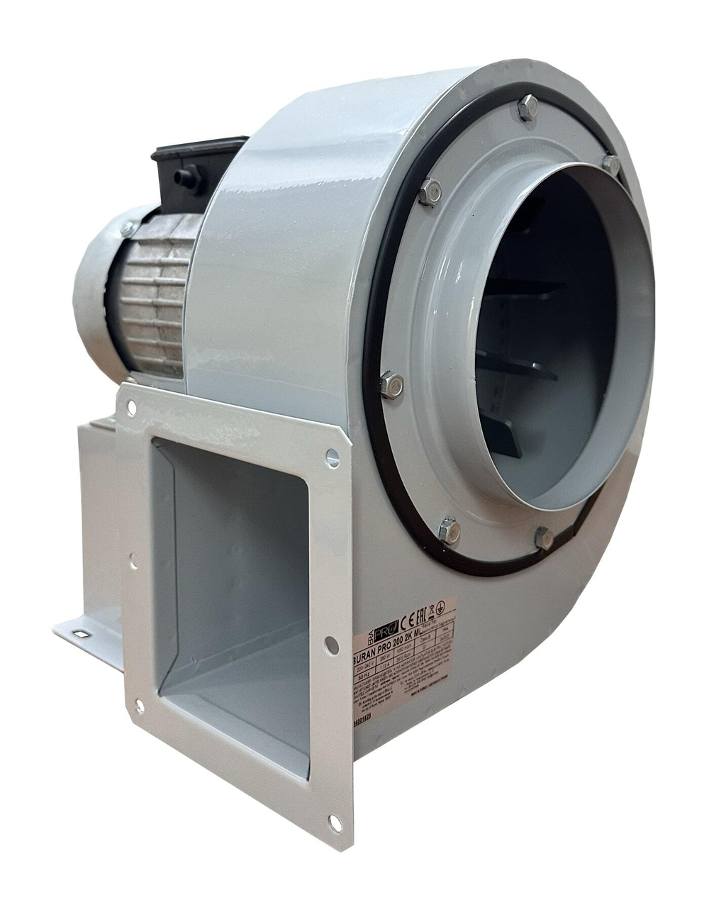 Вентилятор радиальный BURAN PRO 200 220V Пр0 2полюс ERA PRO