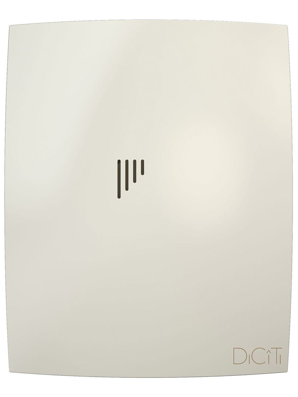 Вентилятор накладной BREEZE D125 обр.клапан айвори DICITI