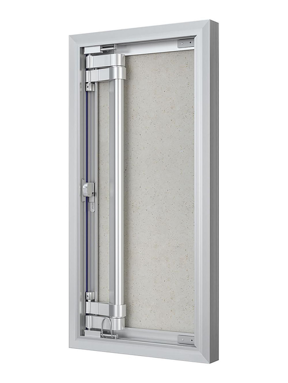 Люк ревизионный D Ceramo Optimum 300х600 скрыт.монтаж петля алюминий EVECS