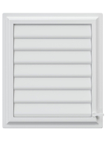 Решетка вентиляционная AIRVENT регулируемая жалюзи 349х399 пластик ERA