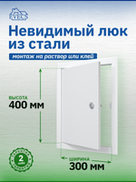 Люк ревизионный ЛТМЗ фланец 300х400 замок 360х460 окраш.сталь EVECS