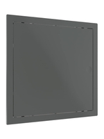Люк ревизионный LN фланец 200x200 нажимной 224х224 пластик серый EVECS