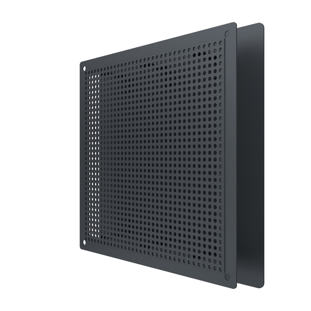 Решетка вентиляционная RVM сетка разъемная на магнитах 170х170 окраш.сталь серый ERA
