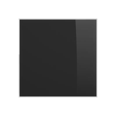 Панель AEON D100/125 179х179 стекло глянцевое Black classic черное DICITI