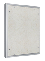 Люк ревизионный D Ceramo Optimum 400х500 скрыт.монтаж петля алюминий EVECS