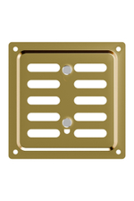 Решетка вентиляционная MER регулируемая 100x100 окрашенная сталь Gold ERA
