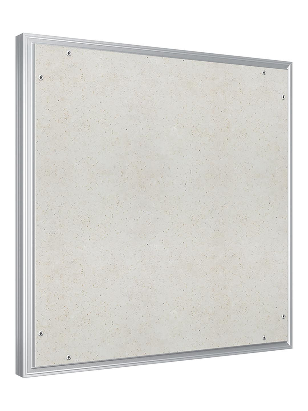 Люк ревизионный D Ceramo Optimum 600х600 скрыт.монтаж петля алюминий EVECS