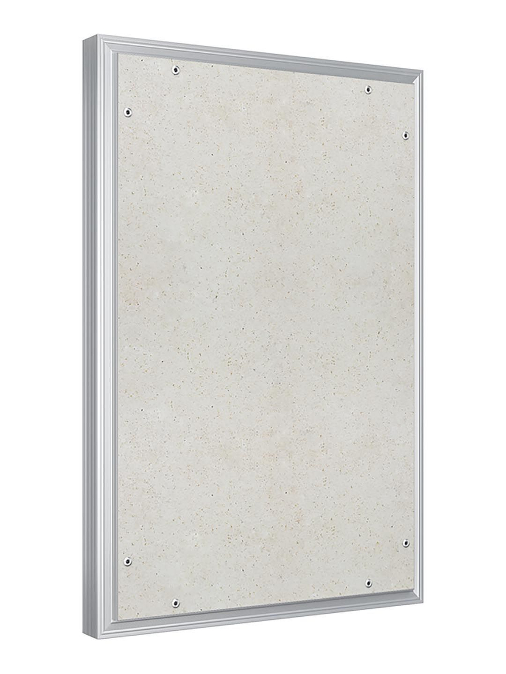 Люк ревизионный D Ceramo Optimum 400х600 скрыт.монтаж петля алюминий EVECS