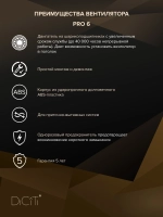 Вентилятор канальный PRO D160 осевой DICITI