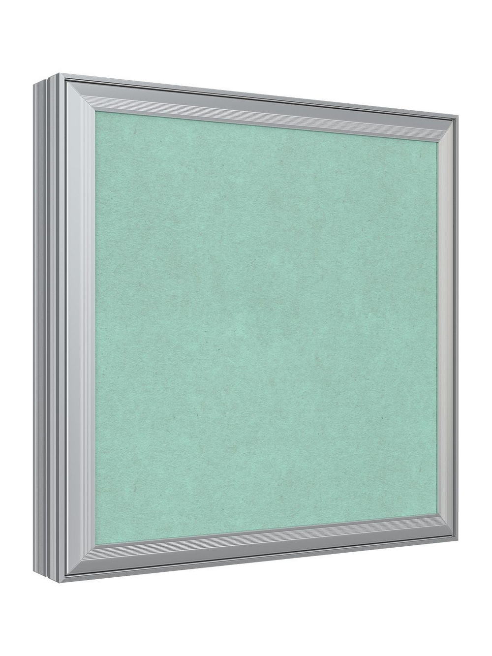 Люк ревизионный D Ceramo Base 250х250 скрыт.монтаж съемный алюминий EVECS